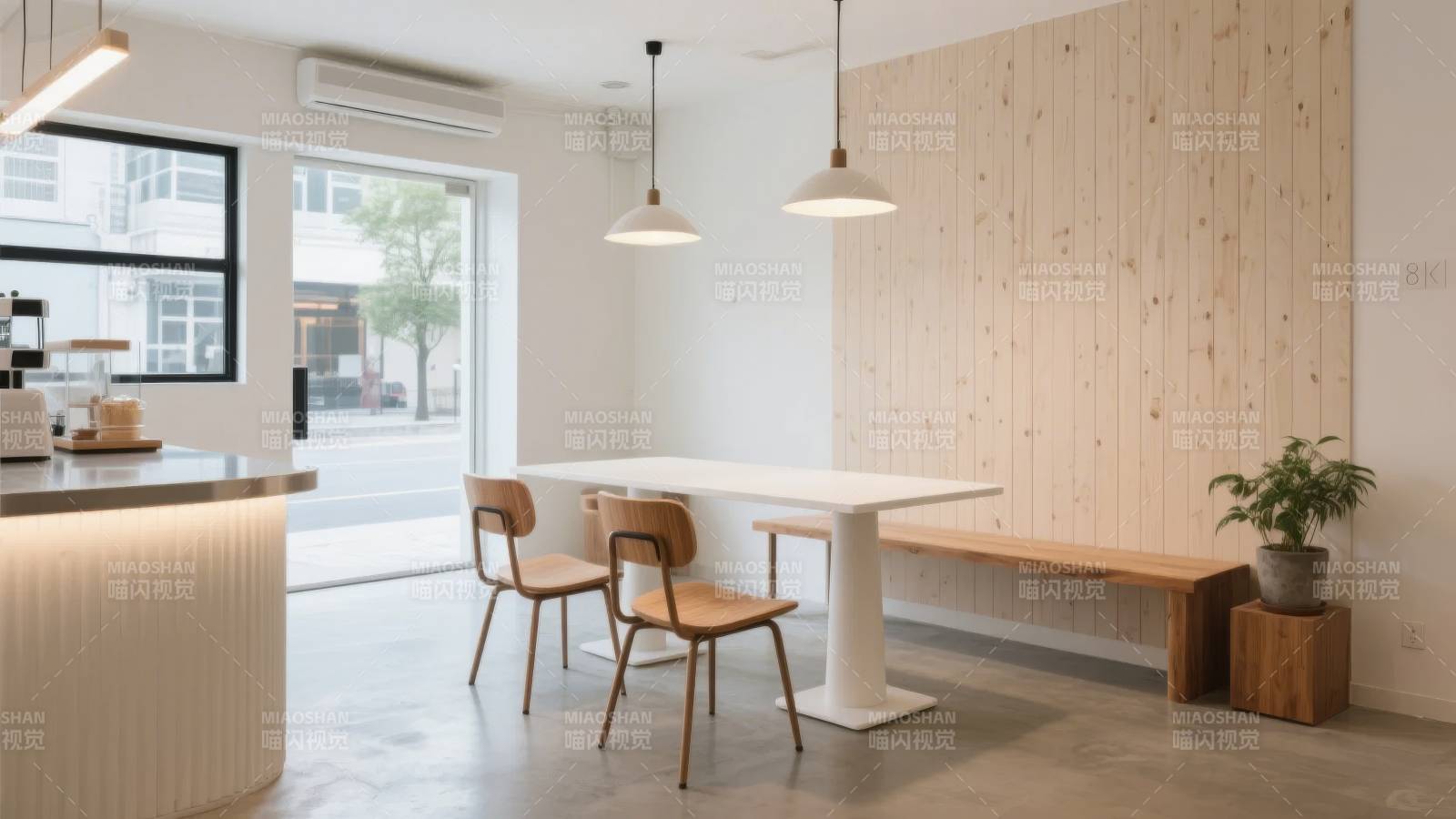 简约木质餐厅设计图片