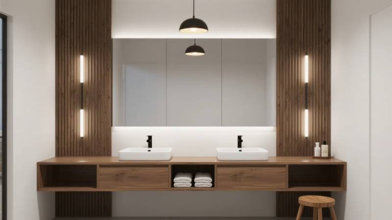 现代简约浴室设计图片