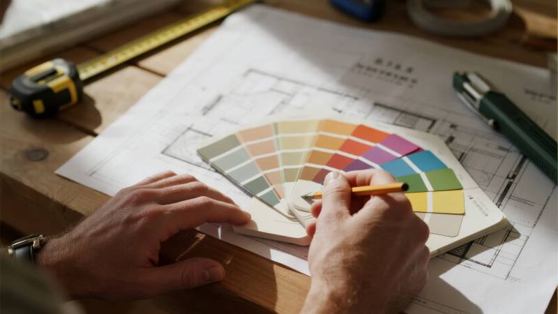 色彩设计中的选择图片