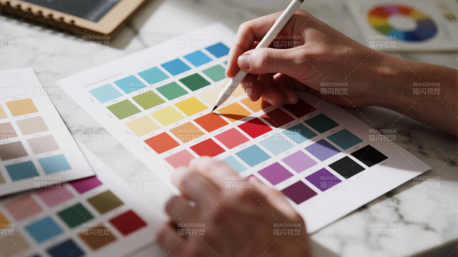 色彩搭配选择图片