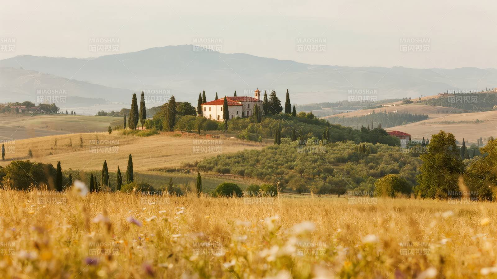 托斯卡纳田园风光图片
