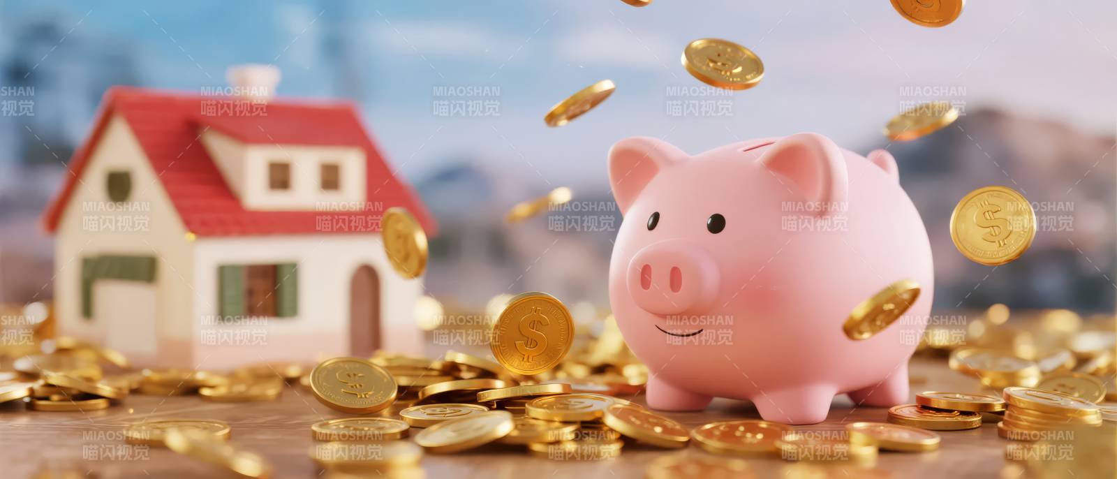 买房攒钱 金币满屋图片