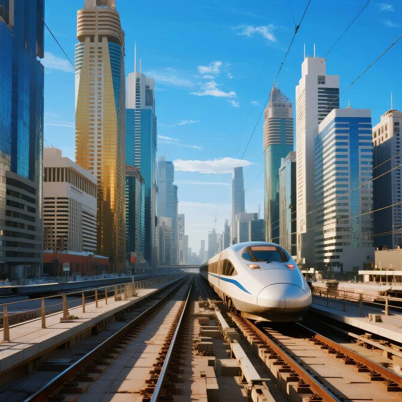 城市高速列车图片