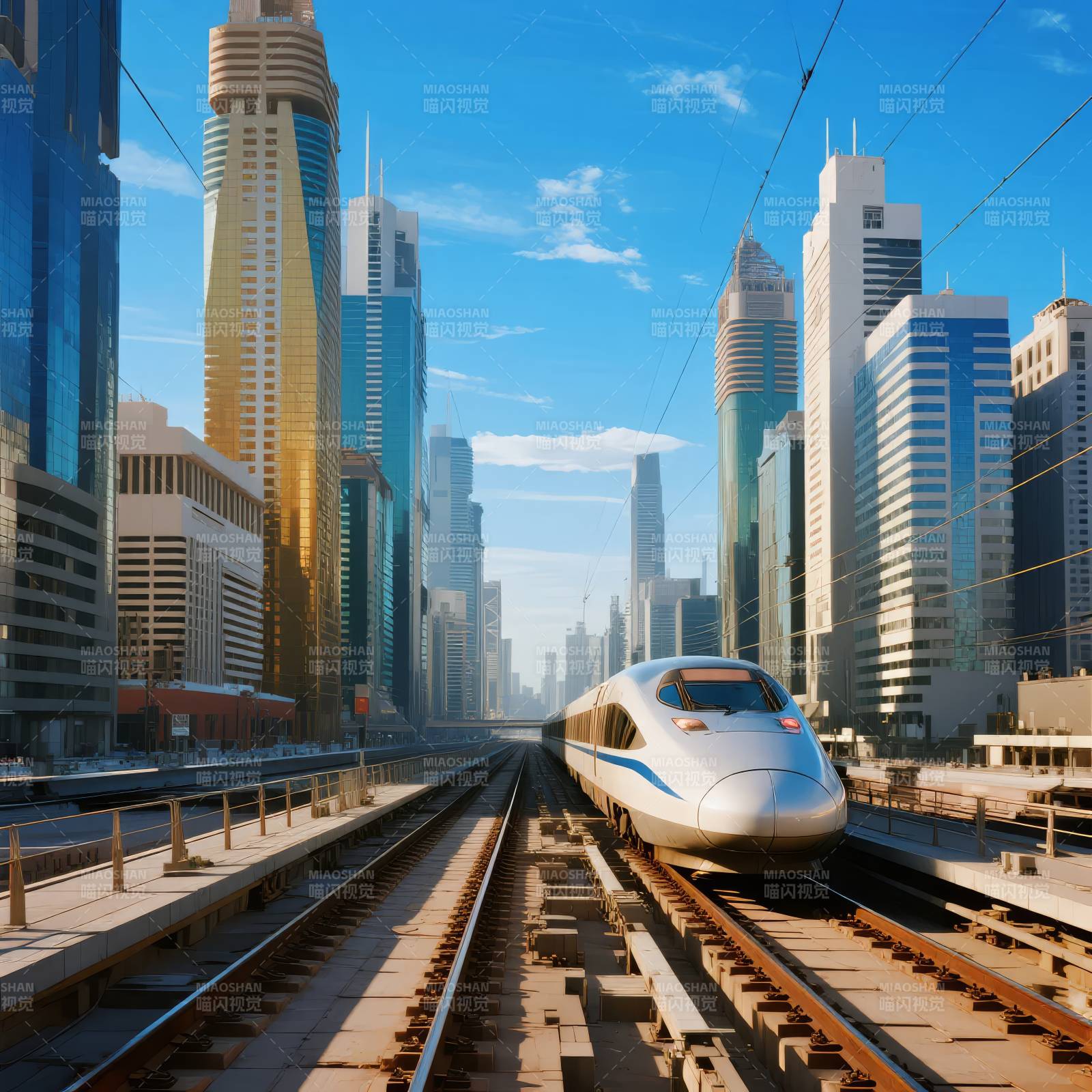 城市高速列车图片