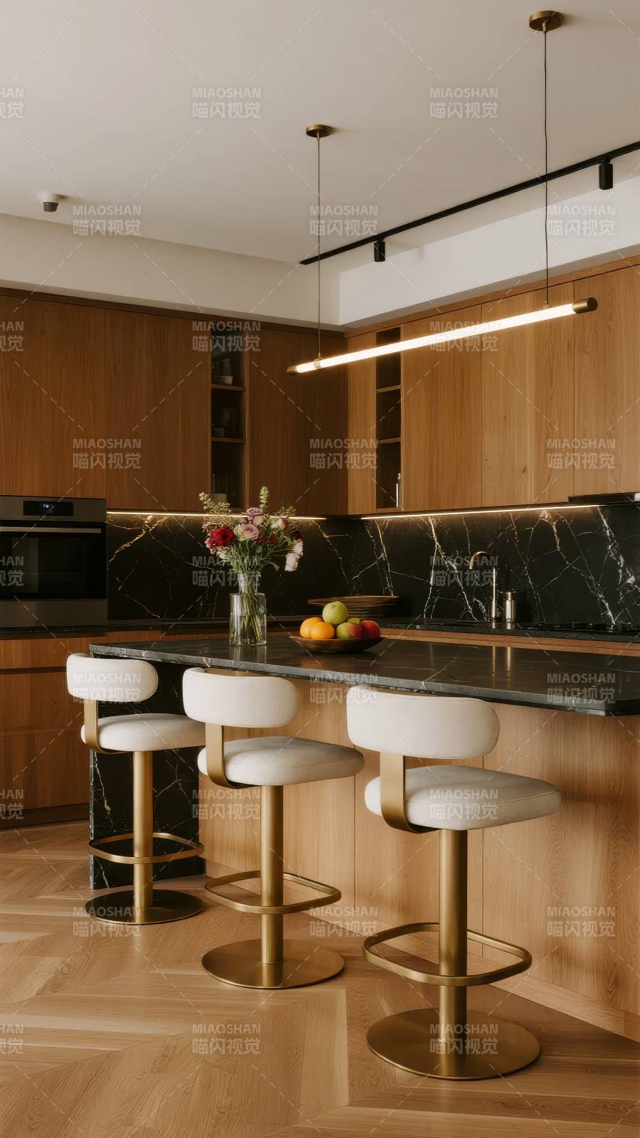 现代厨房吧台设计图片