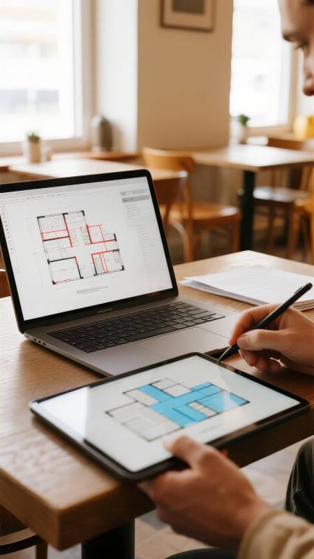 设计图纸规划中图片