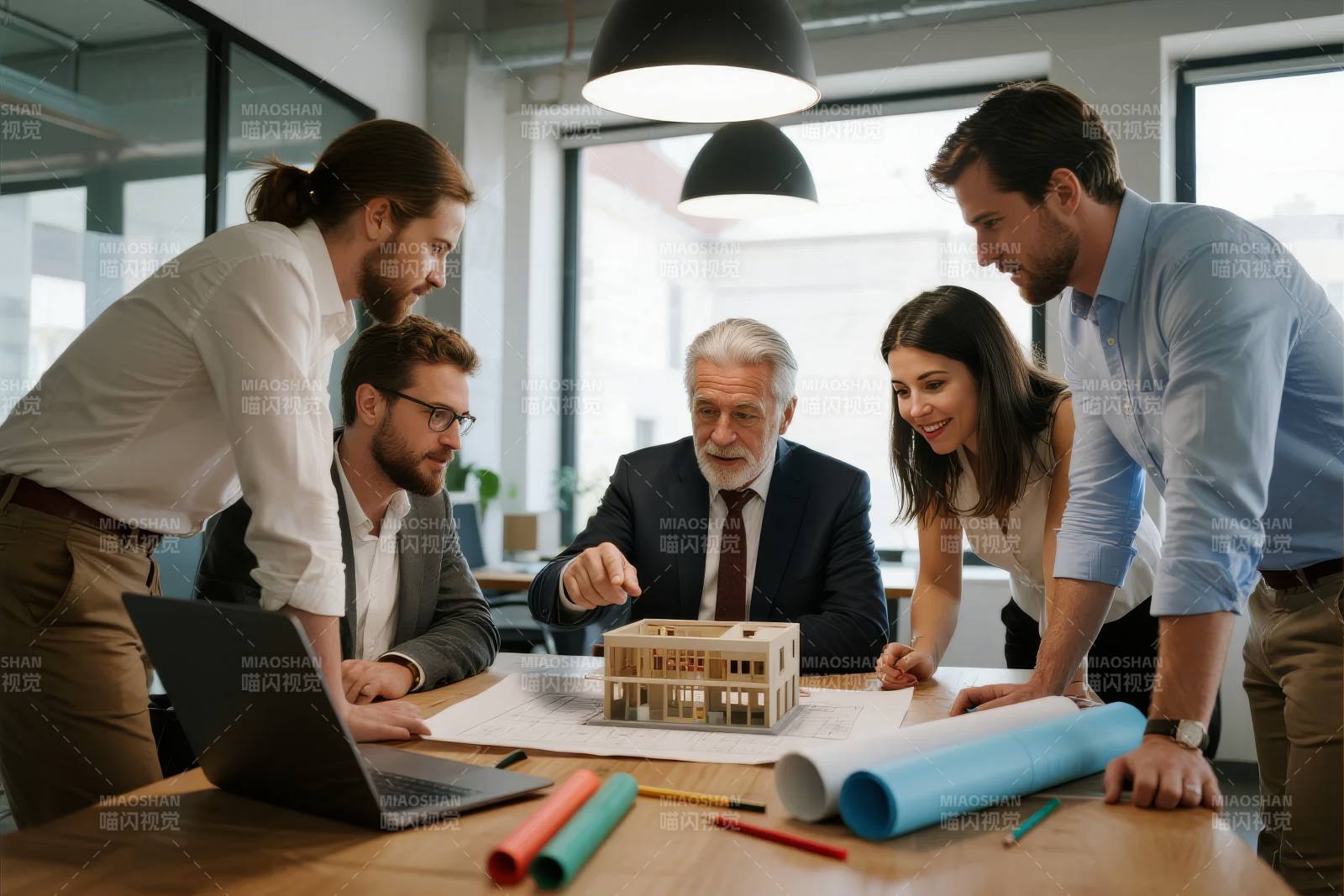 团队协作设计建筑图片