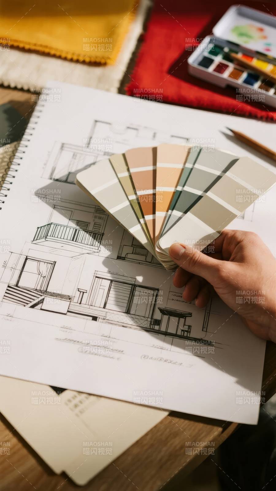 色彩搭配设计图图片