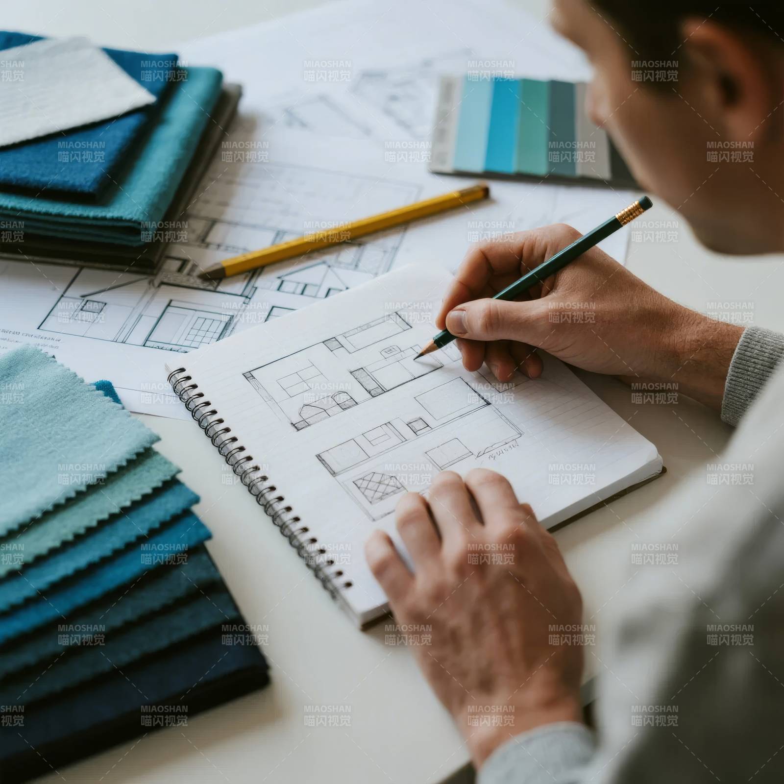 设计师绘图工作图片