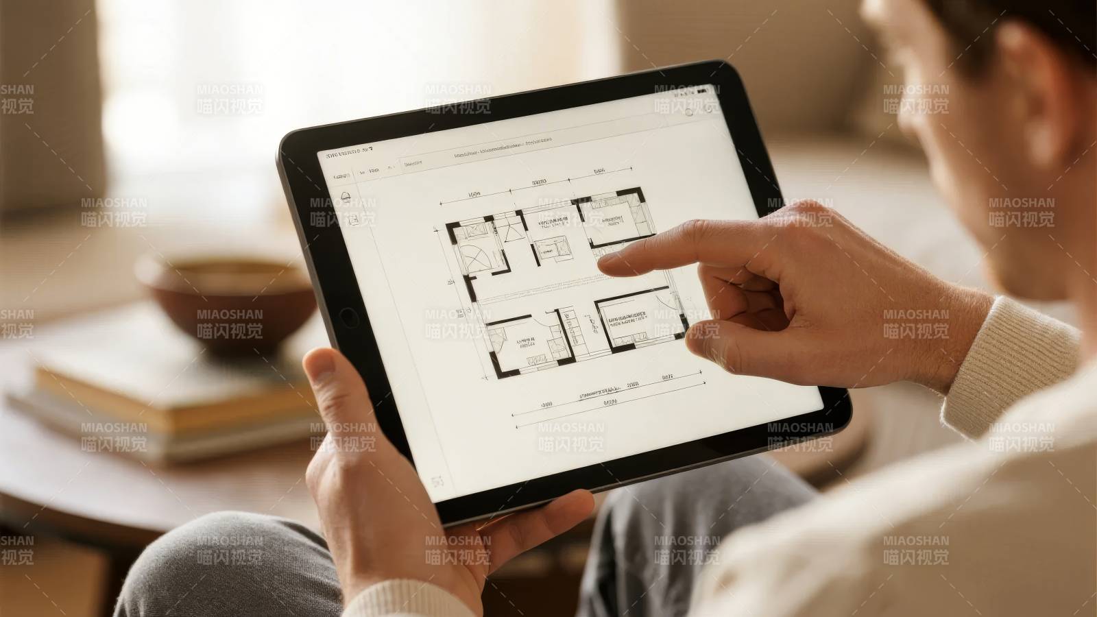 平板看户型图图片