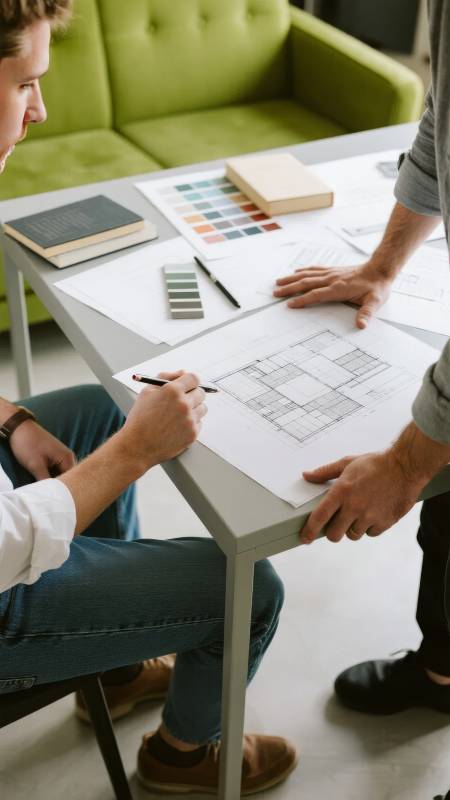 设计讨论现场图片