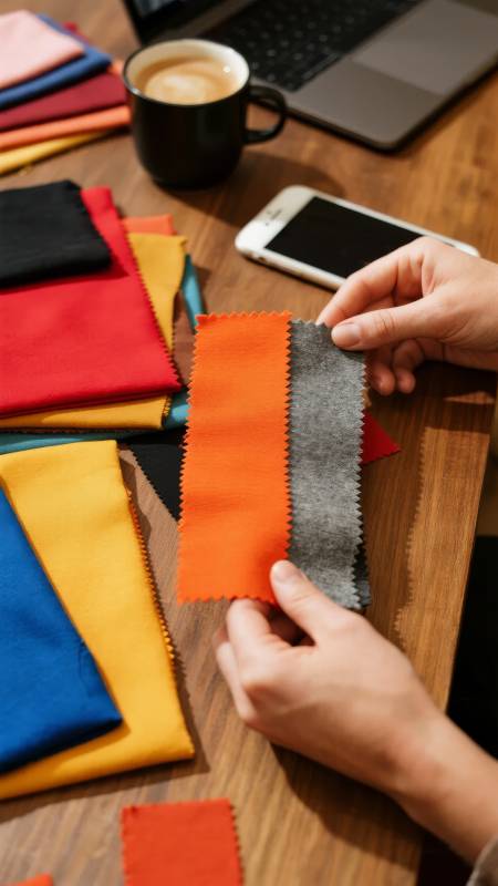 布料挑选与搭配图片