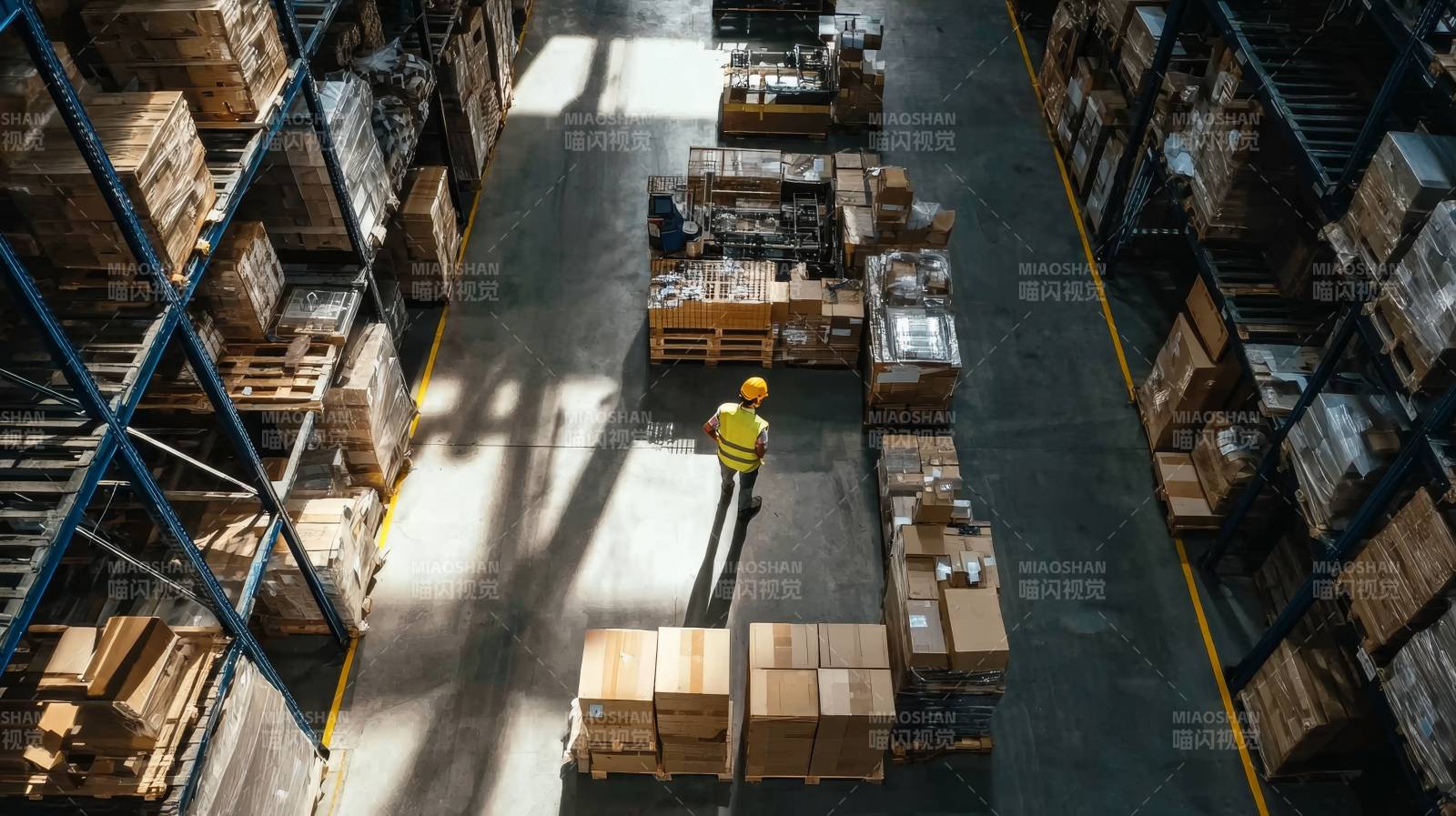 仓库作业现场图片