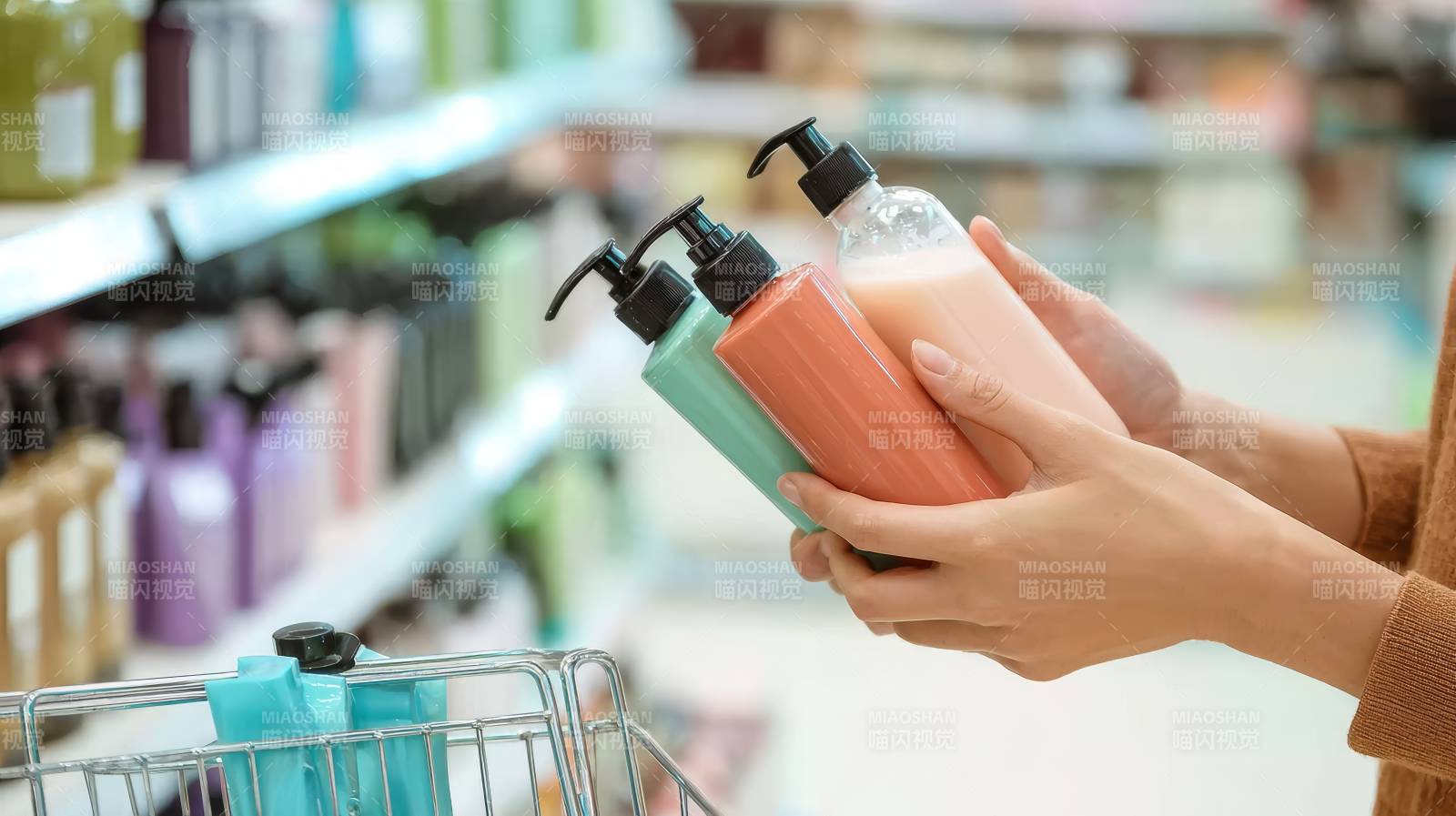 选购洗护用品图片