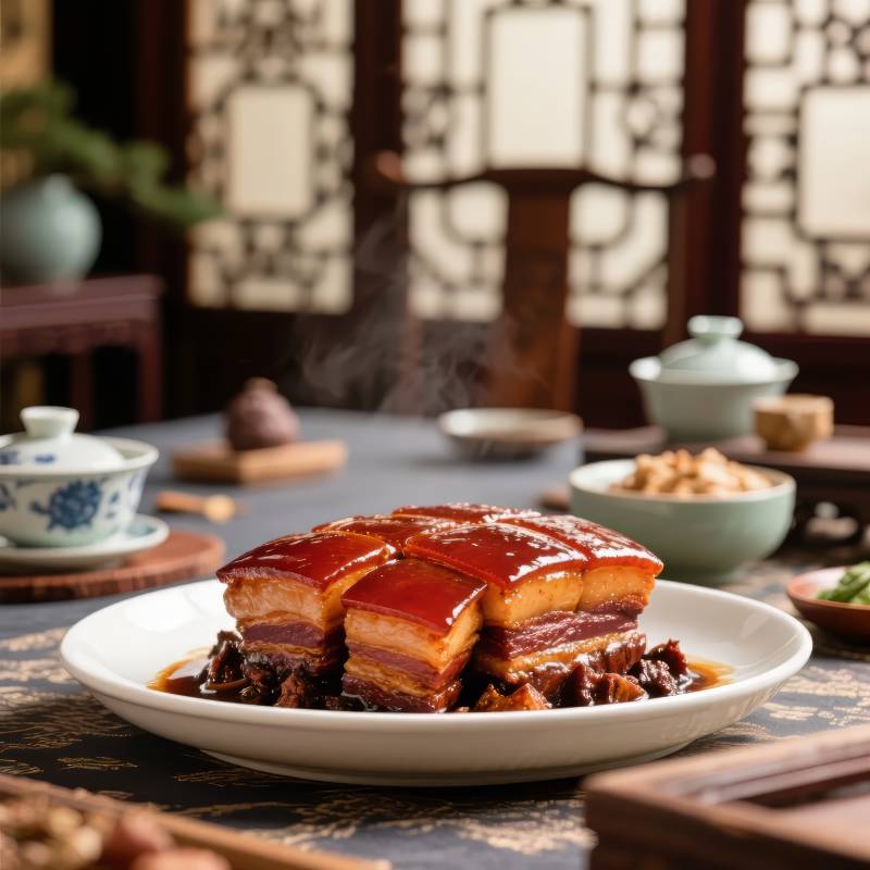 东坡肉 色泽诱人图片