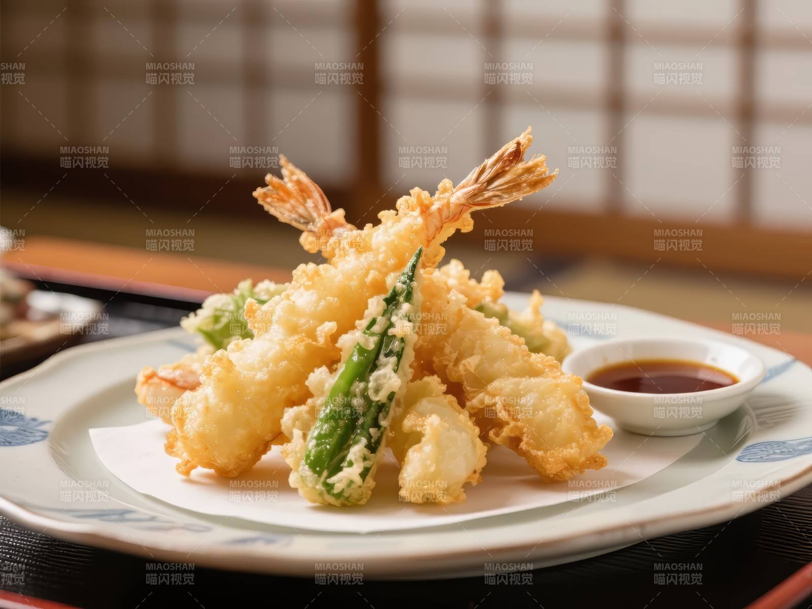 美味天妇罗拼盘图片