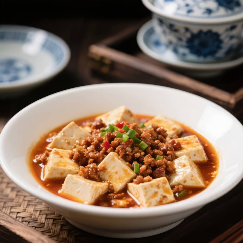 麻婆豆腐图片