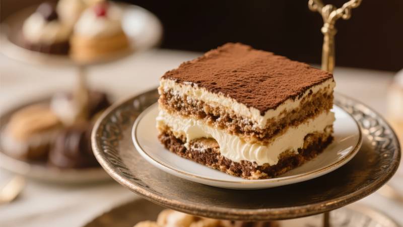 提拉米苏甜点图片