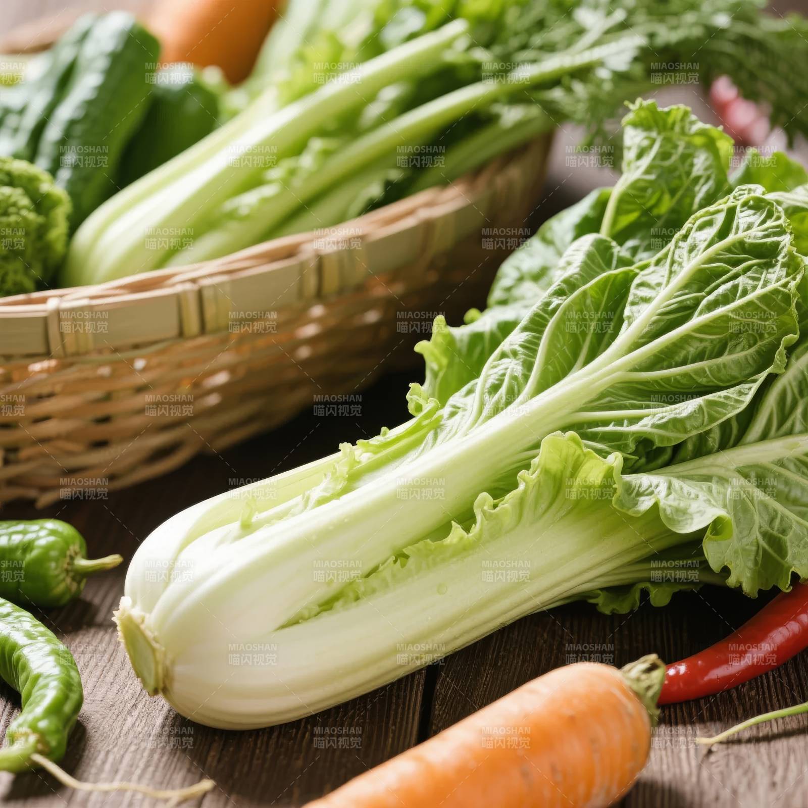 新鲜蔬菜拼盘图片