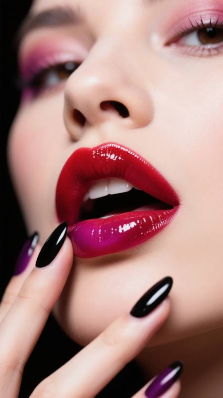 红唇魅影图片