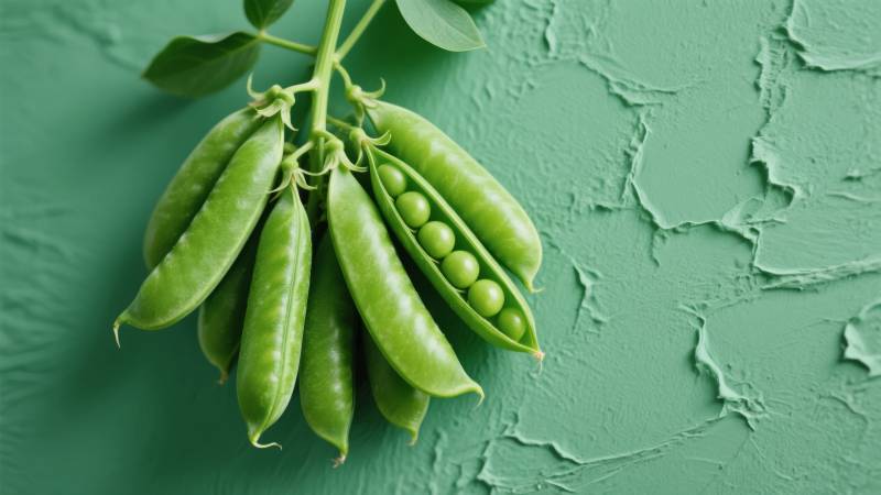青豆荚鲜嫩诱人图片