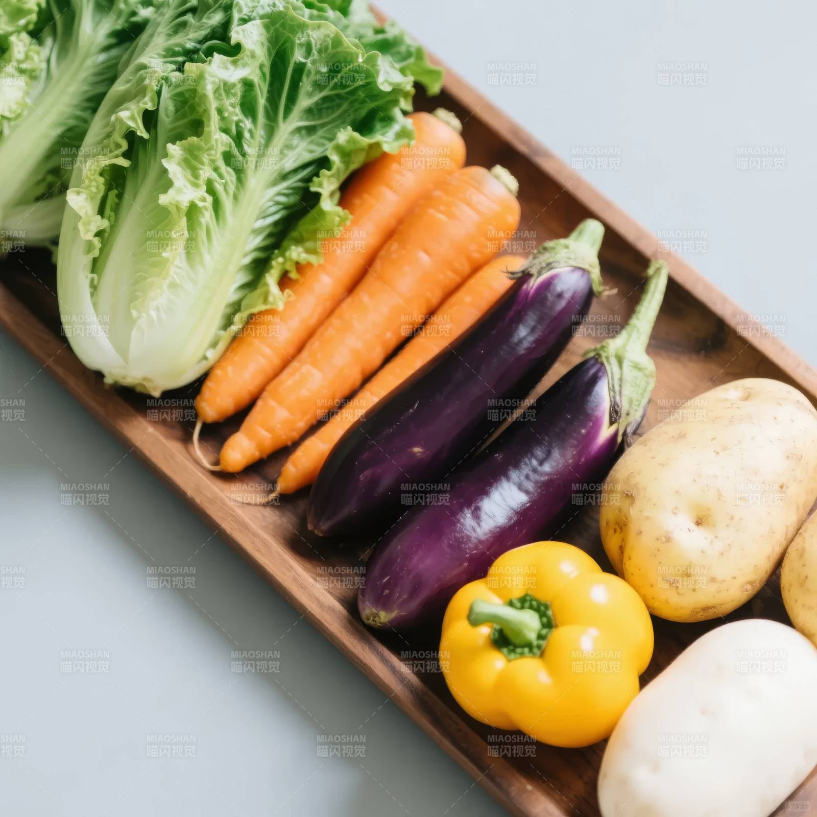 新鲜蔬菜拼盘图片