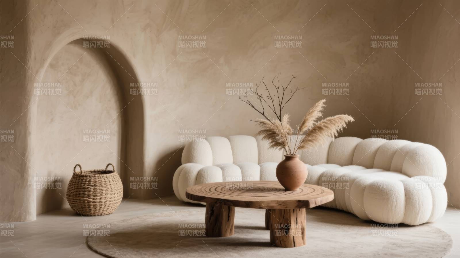 侘寂风客厅设计图片