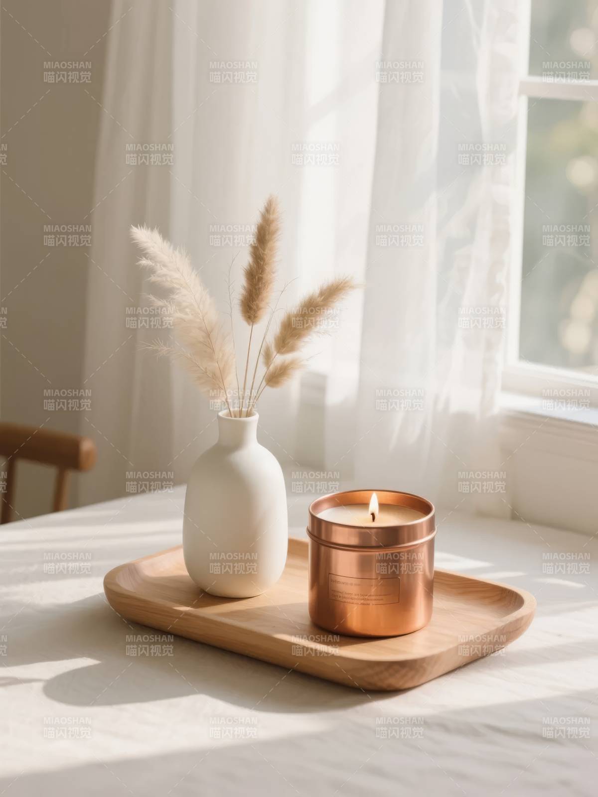 静谧窗边时光图片