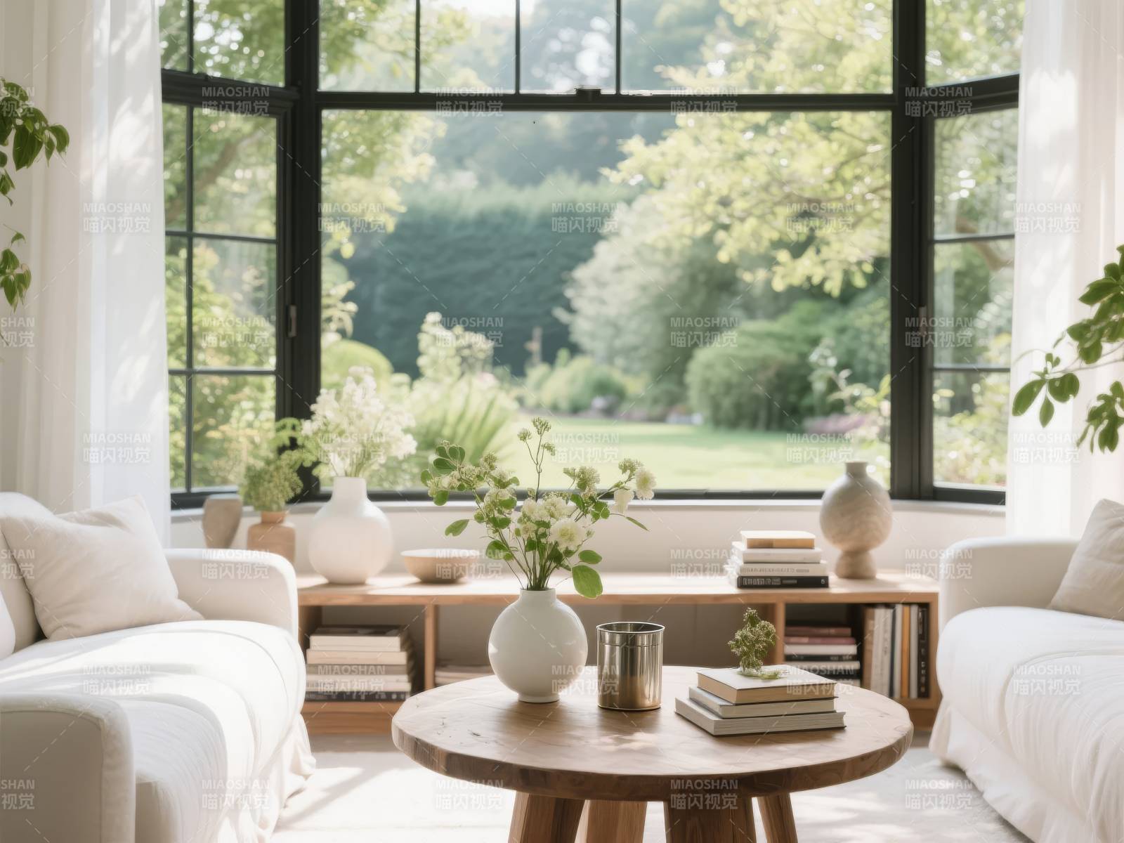 阳光满屋 绿意盎然图片