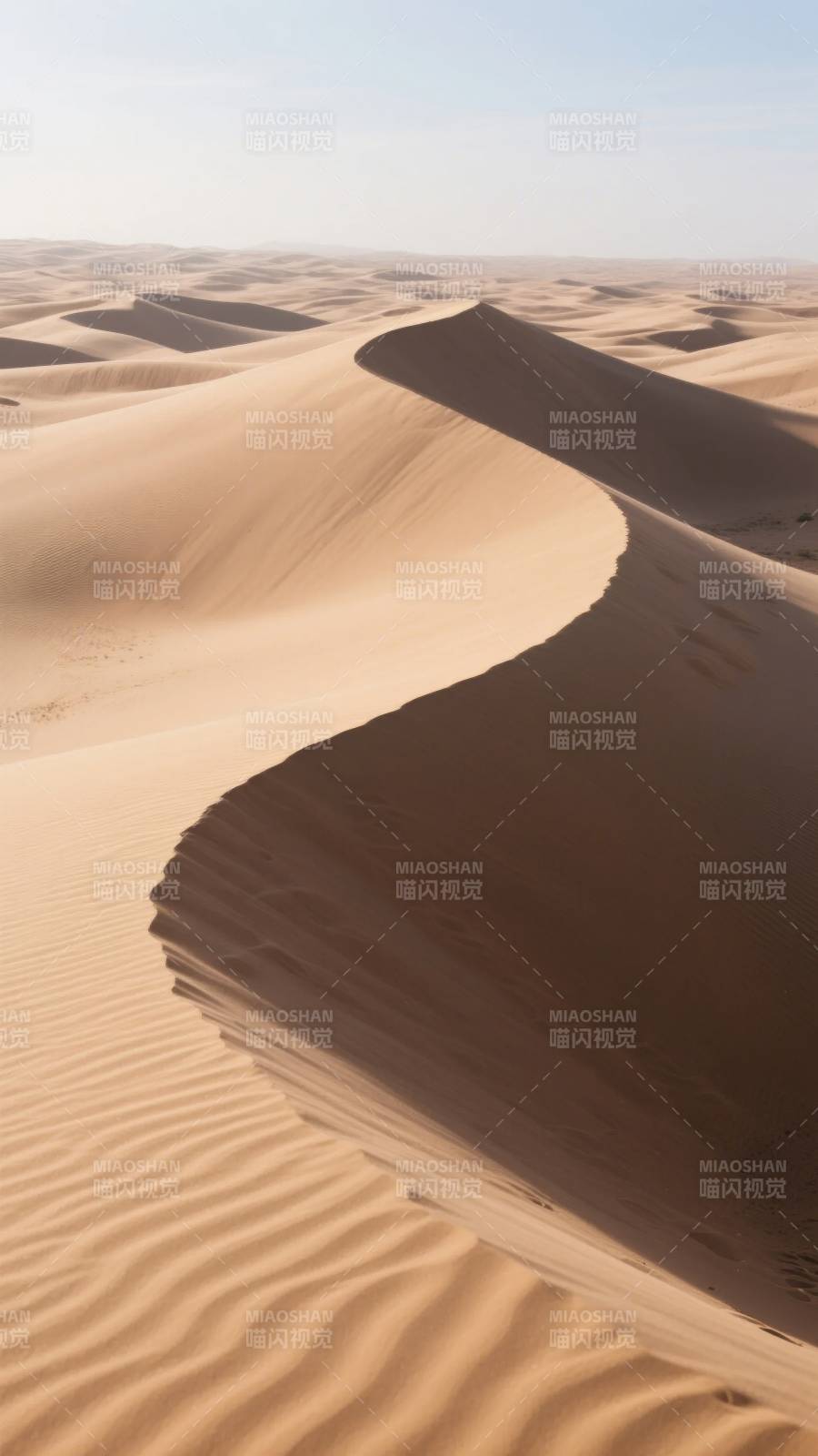 沙丘起伏 无垠沙漠图片