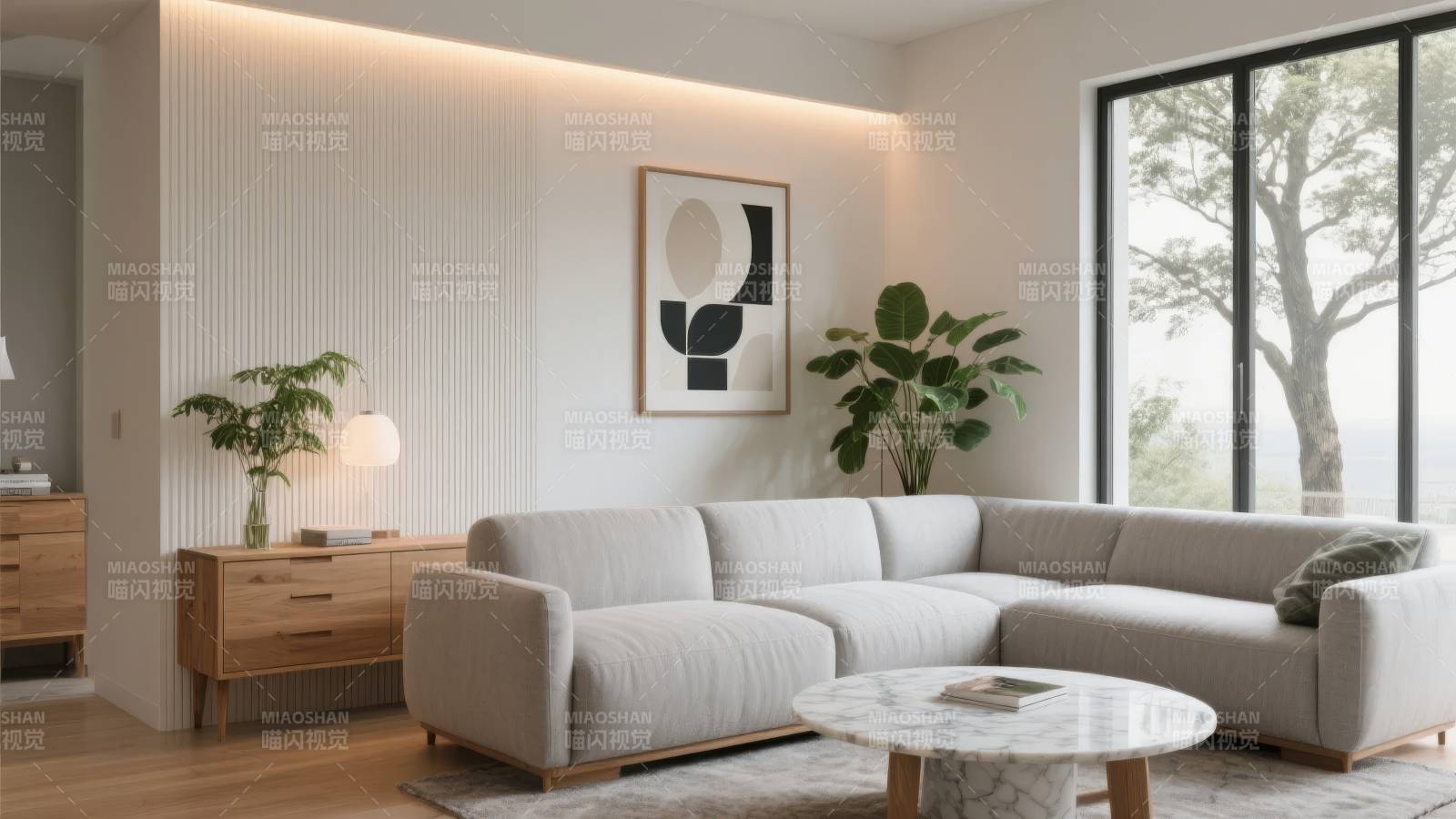 现代简约客厅设计图片