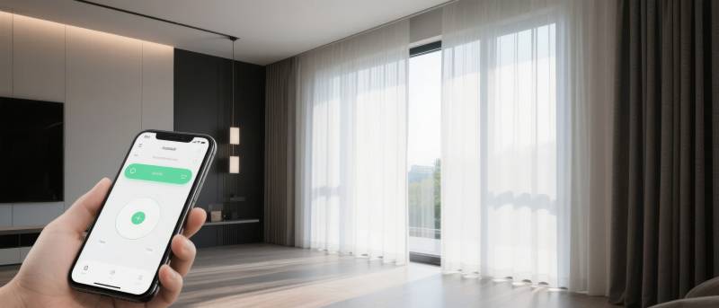 智能控窗 一键开启图片