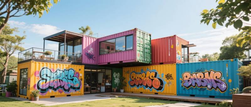 集装箱艺术空间图片