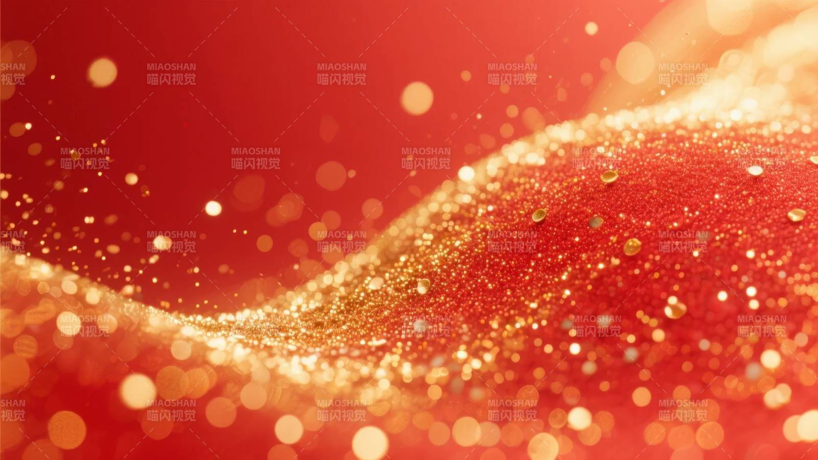 金光闪耀红波图片