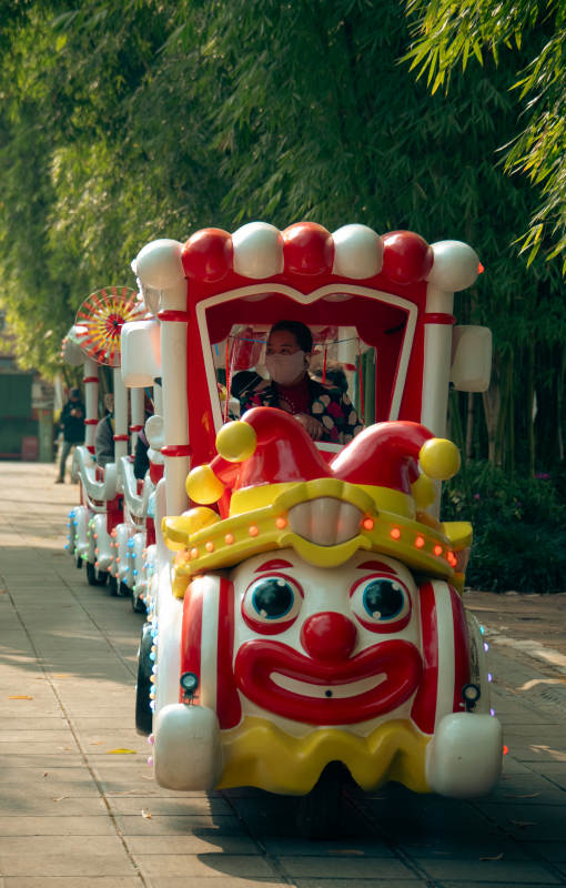 小丑火车游园记图片