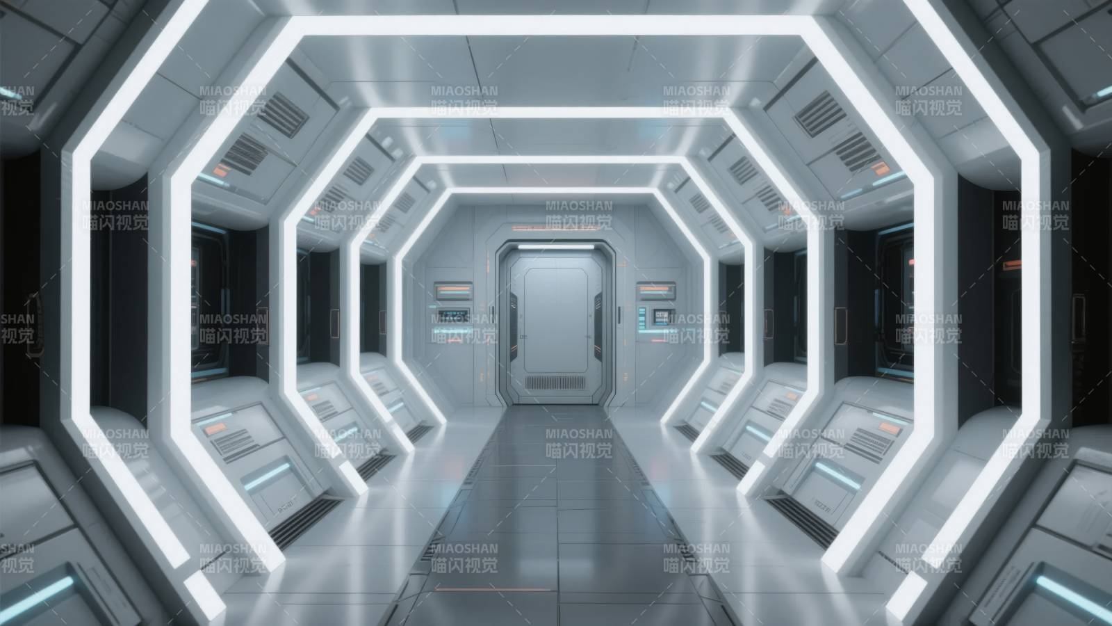 未来科技走廊图片