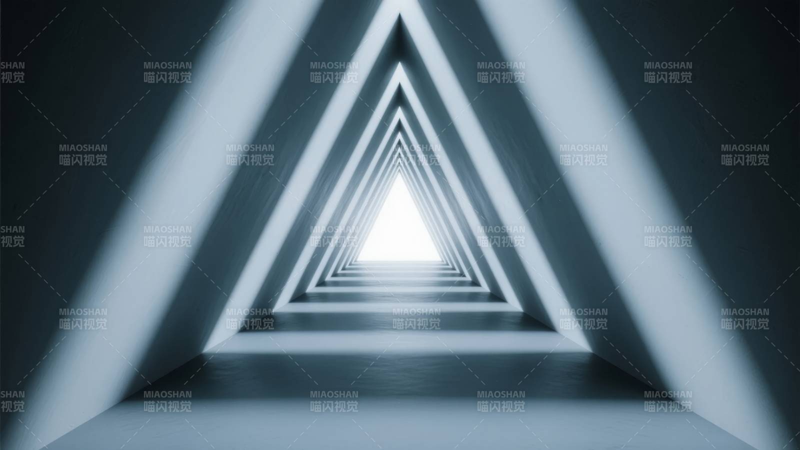 三角隧道尽头光图片