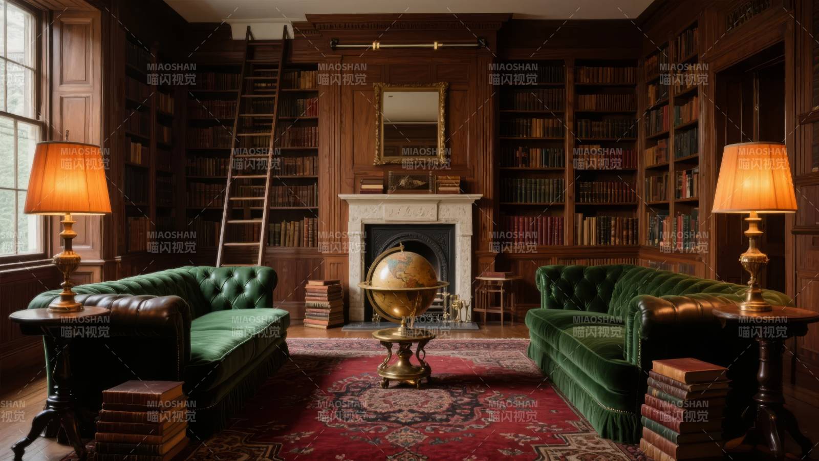 古典书房静谧雅致图片