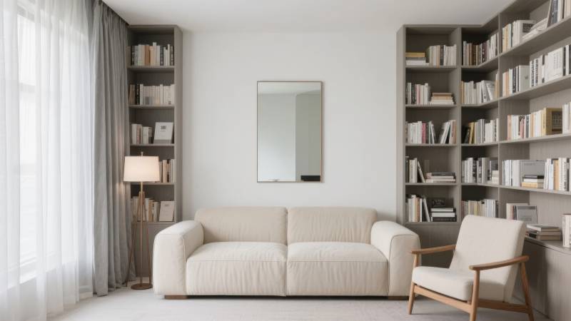 简约书房客厅设计图片