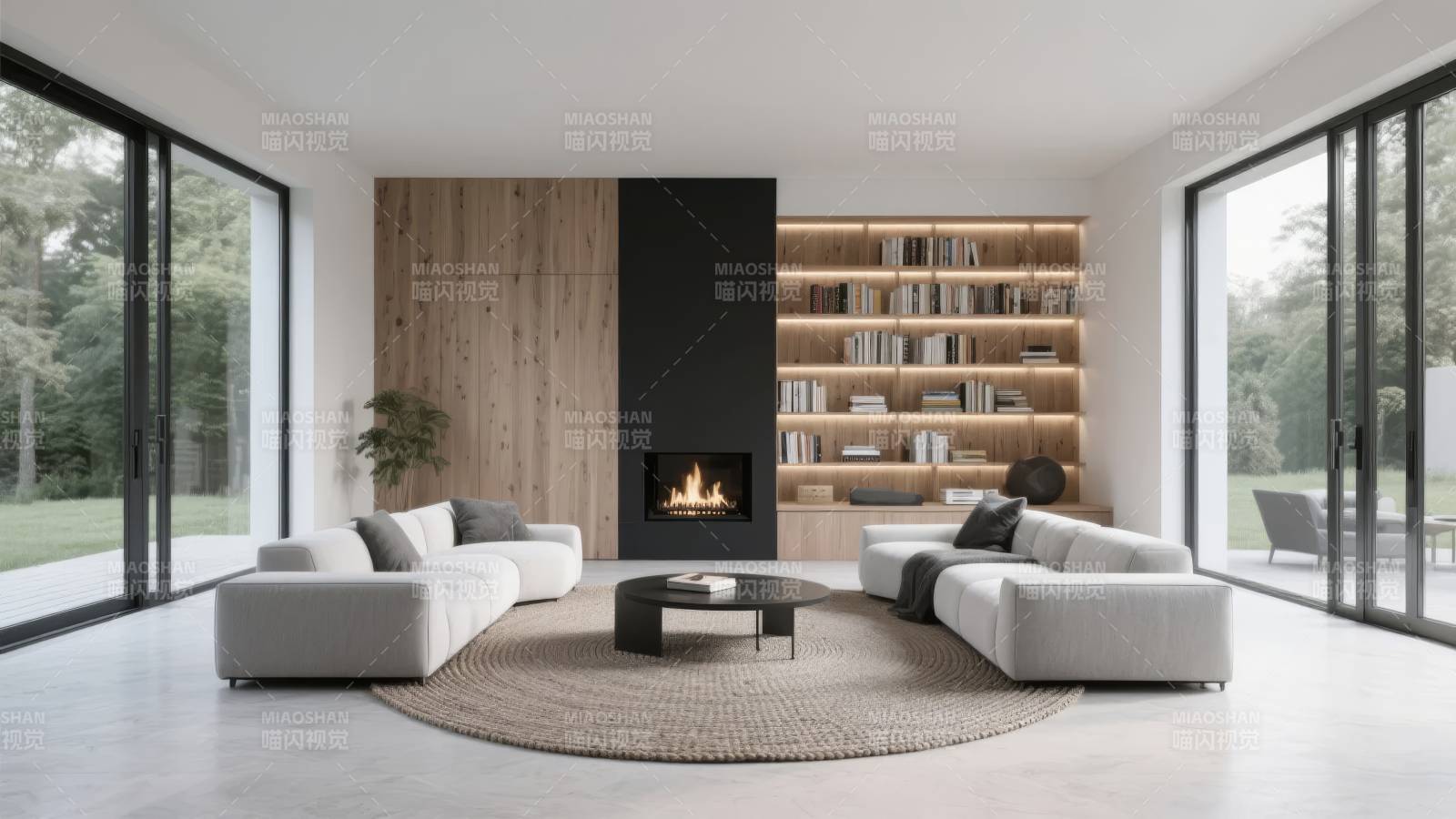 现代简约客厅设计图片