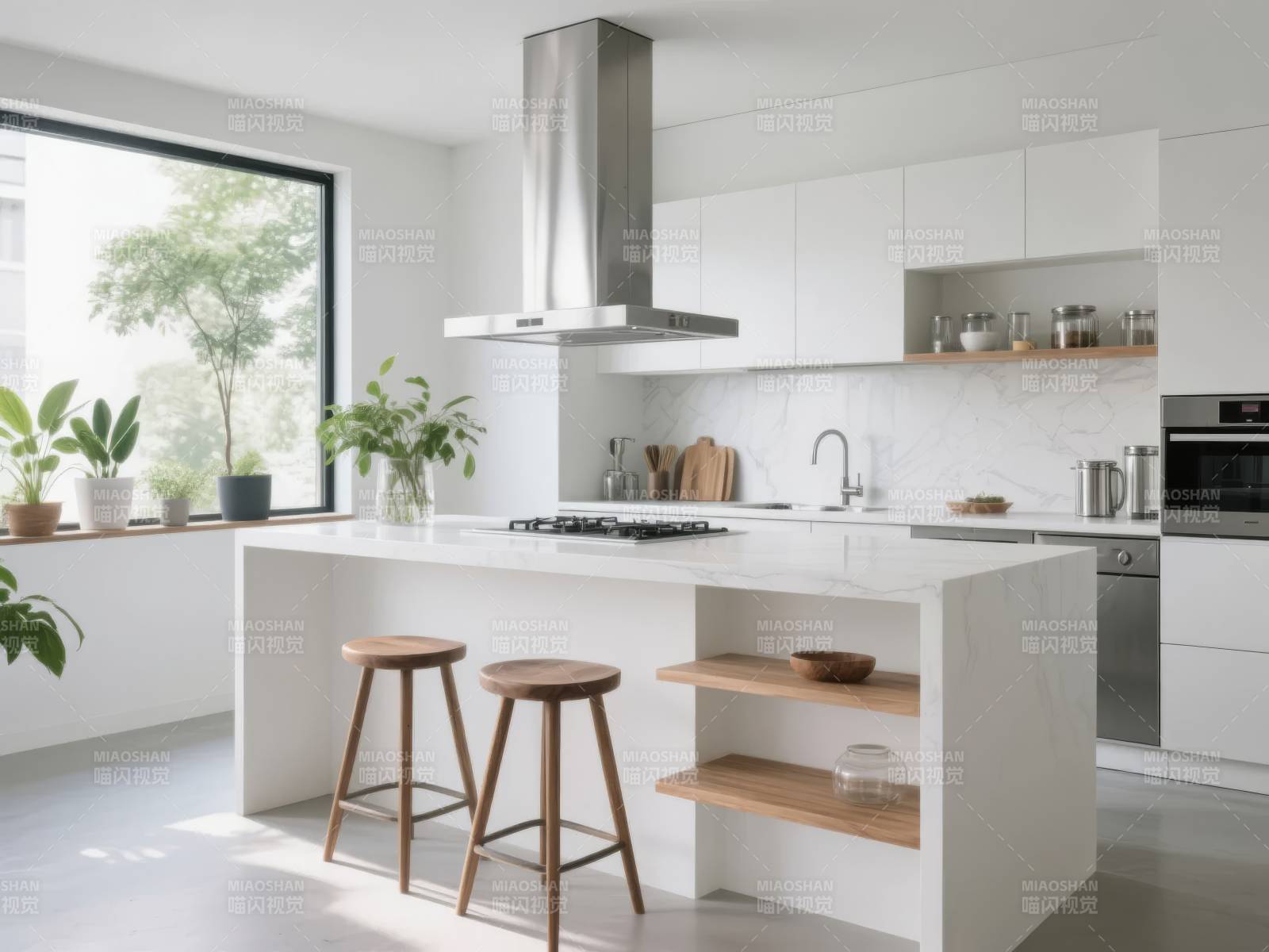 现代简约厨房设计图片