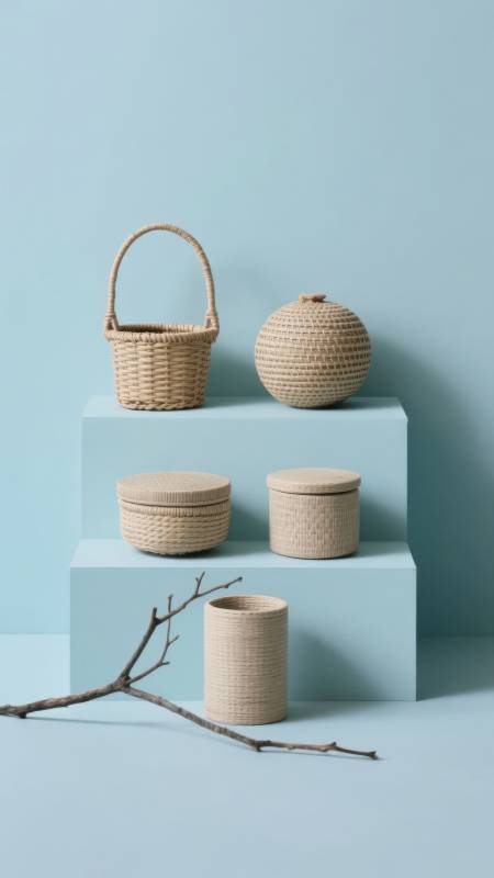 自然编织美学图片