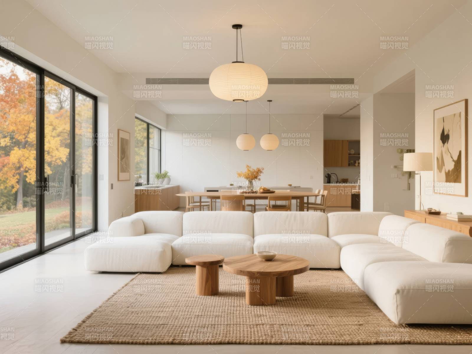 现代简约客厅设计图片