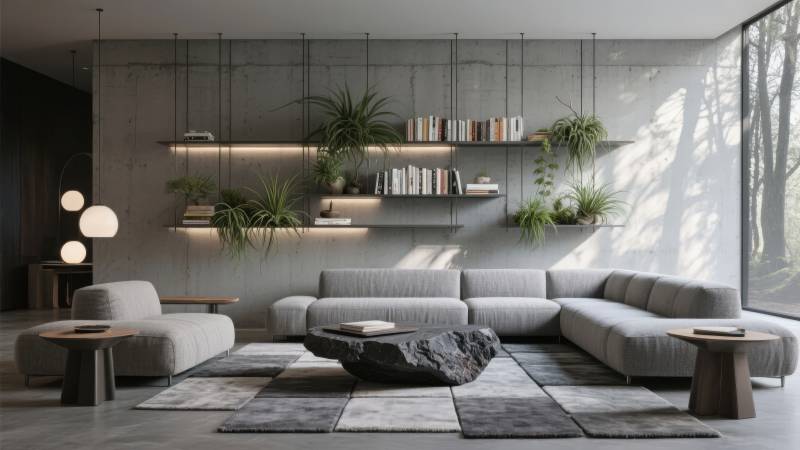 现代简约客厅设计图片