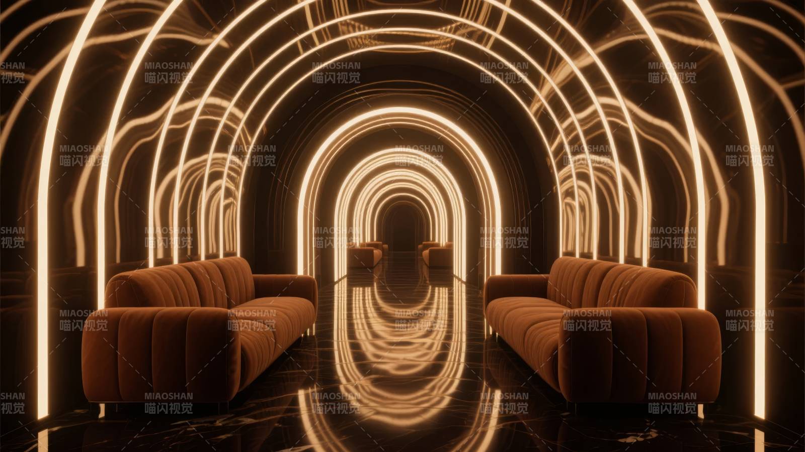 光之隧道 梦幻长廊图片