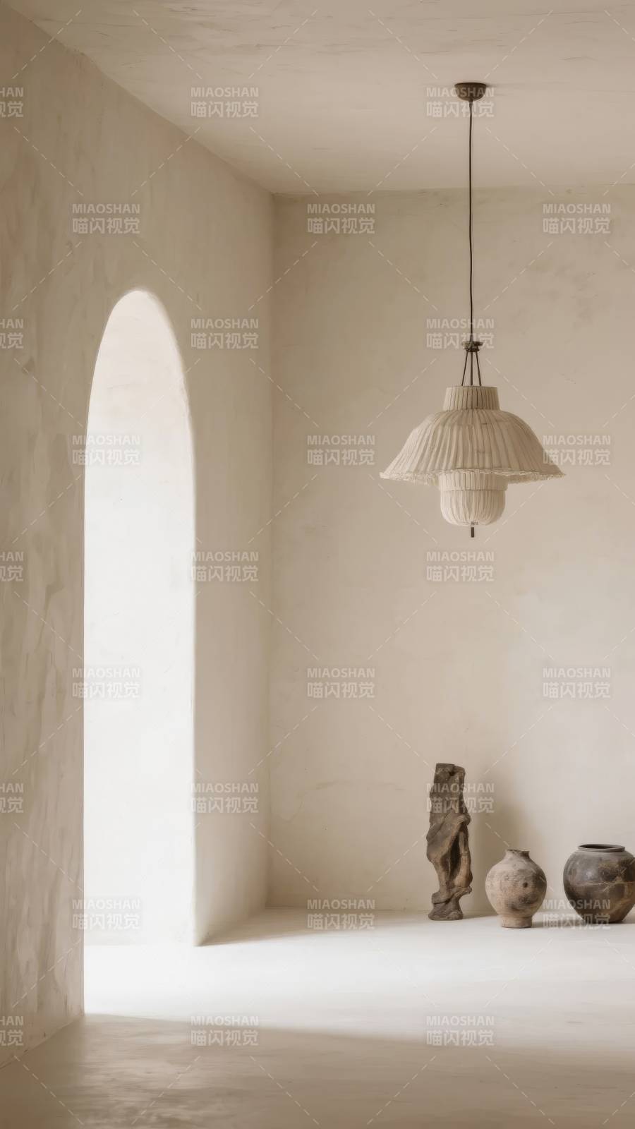 极简光影空间图片