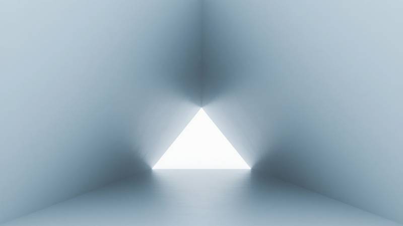 光之三角图片
