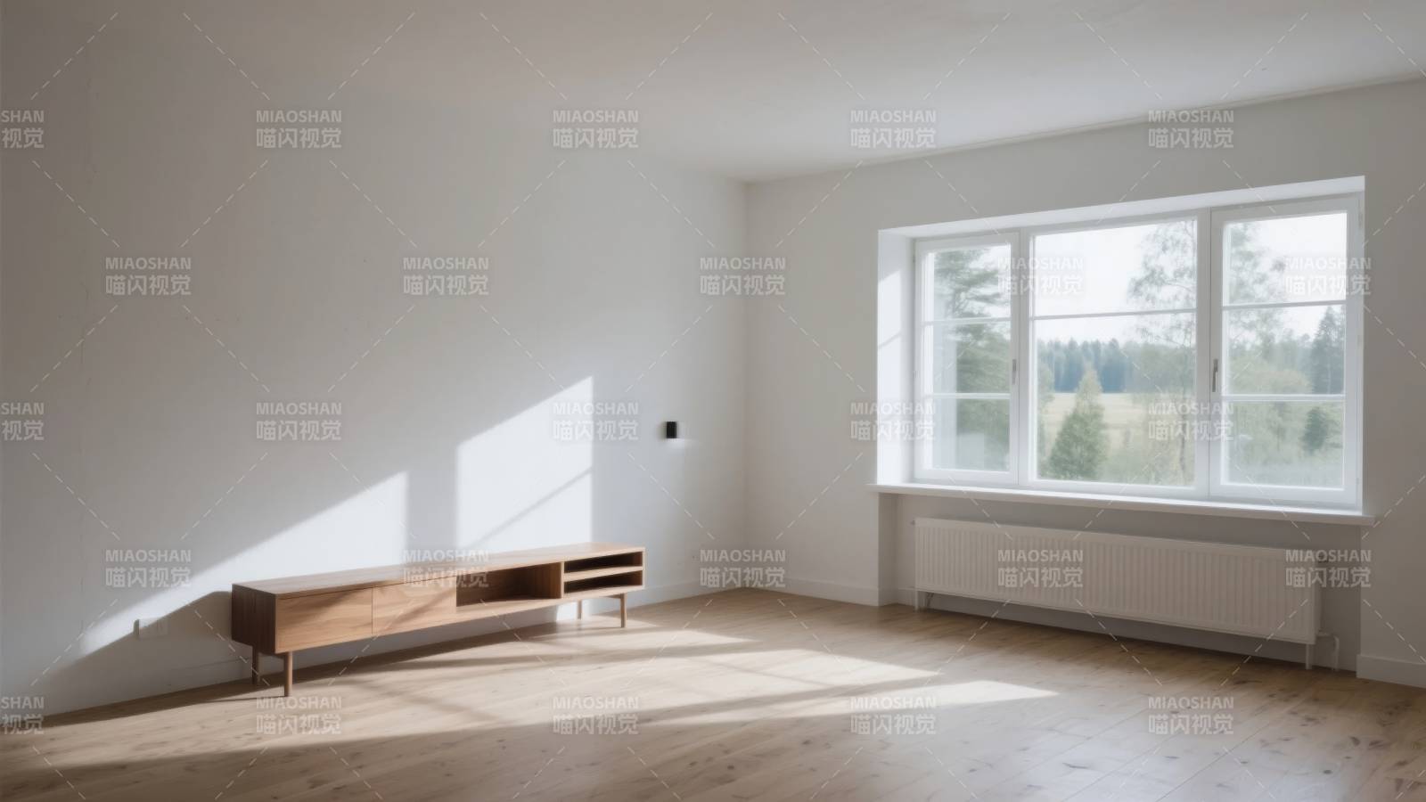 简约客厅阳光明媚图片