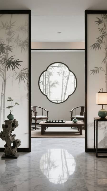 竹影茶香雅居图片