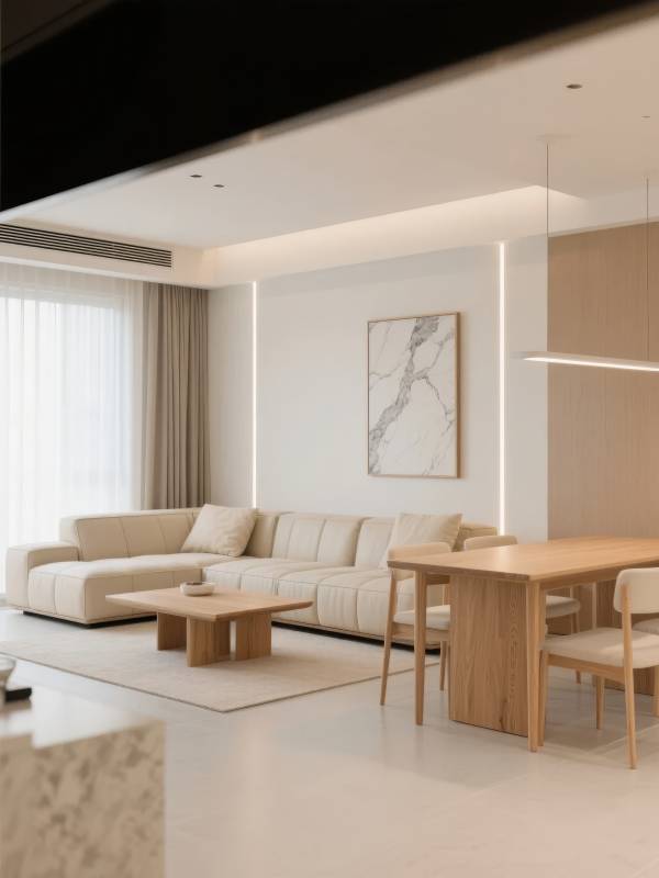 现代简约客厅设计图片